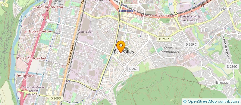 localisation de l'entreprise MR AUTO à ECHIROLLES