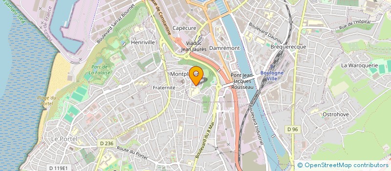 localisation de l'entreprise MR BARBER à BOULOGNE-SUR-MER