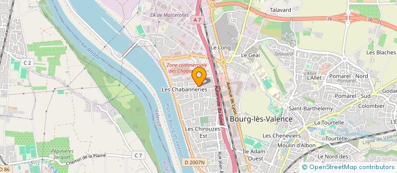 localisation de l'entreprise MR BATISOLUTION  BOURG-LES-VALENCE