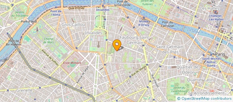 localisation de l'entreprise MR BEDHET ALBERT  MELLE BEDHET CLAUDIE  PARIS