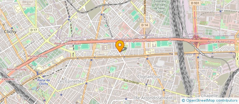 localisation de l'entreprise MR BENAMOR ZOUBIR & MME BENAMOR AOUALI  PARIS