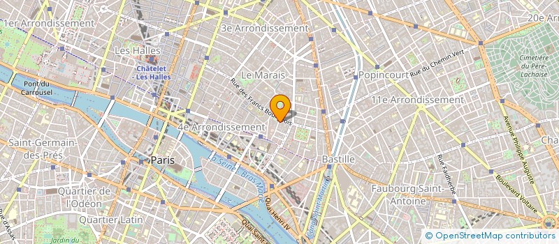 localisation de l'entreprise MR BISSON ROBERT  PARIS