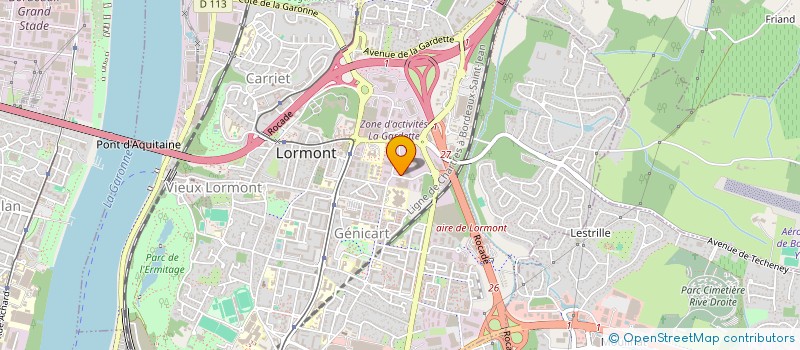 localisation de l'entreprise MR BOREK  LORMONT