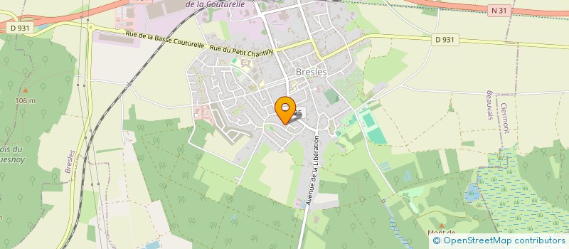 localisation de l'entreprise MR BORNE  BRESLES