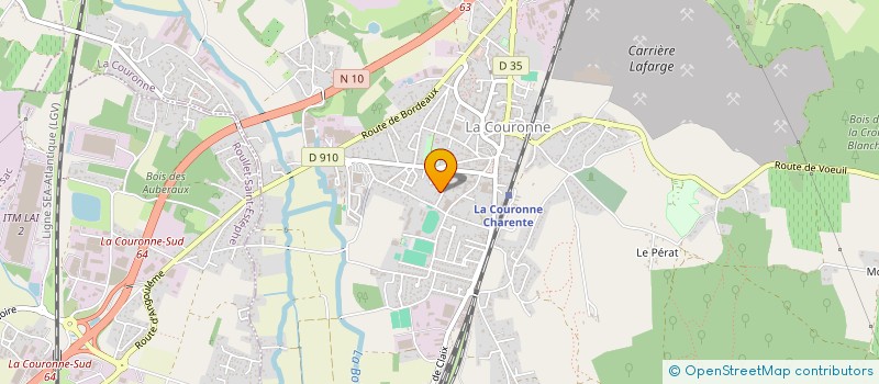 localisation de l'entreprise MR BOT  LA COURONNE