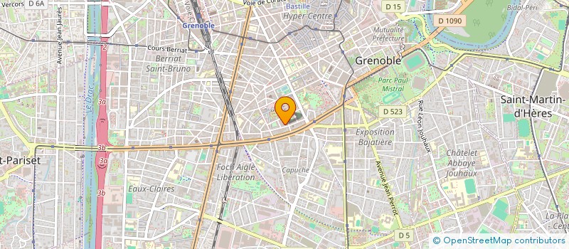 localisation de l'entreprise MR CARRELAGE à GRENOBLE
