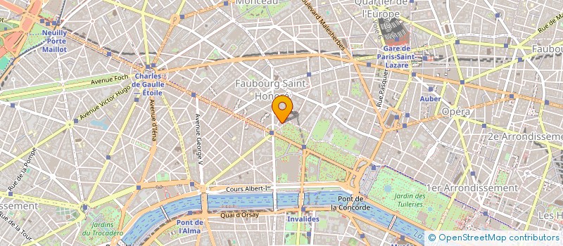 localisation de l'entreprise MR CERE MASSIMO  MR CERE JEAN CHARLES  PARIS