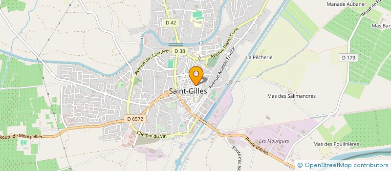 localisation de l'entreprise MR COACHING à SAINT-GILLES