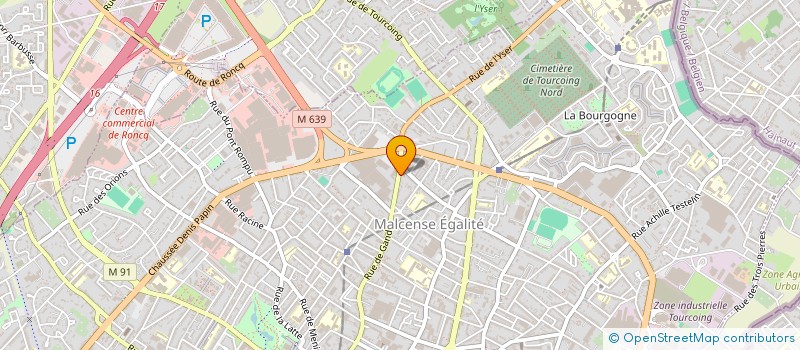 localisation de l'entreprise MR COIFFURE  TOURCOING