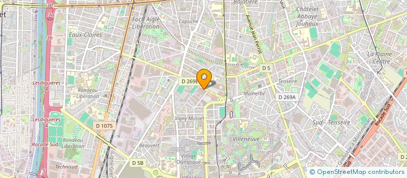 localisation de l'entreprise MR CONCEPT GRENOBLE  SEYSSINET-PARISET