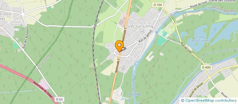 localisation de l'entreprise MR CONFORT  GREZ-SUR-LOING