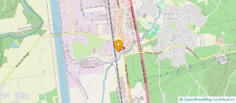 localisation de l'entreprise MR CONSTRUCTION  SALAISE-SUR-SANNE