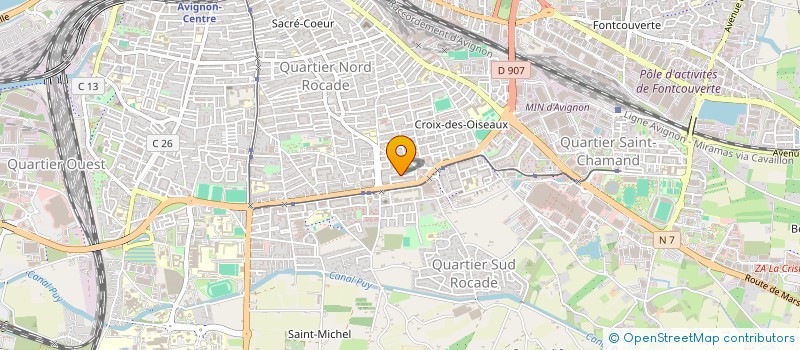 localisation de l'entreprise MR CONSTRUCTIONS  AVIGNON