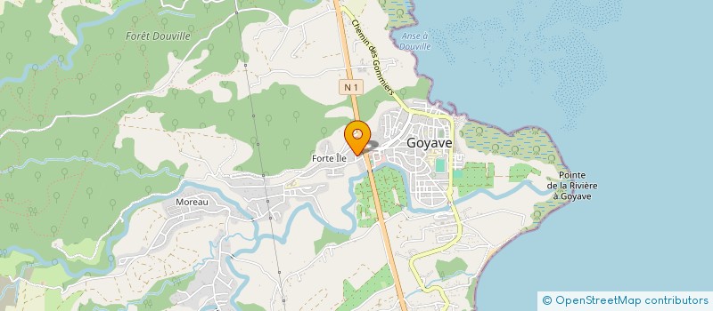 localisation de l'entreprise MR CONSULT à GOYAVE