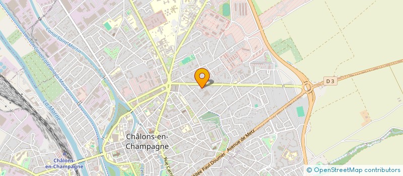 localisation de l'entreprise MR CONTACT  CHALONS-EN-CHAMPAGNE