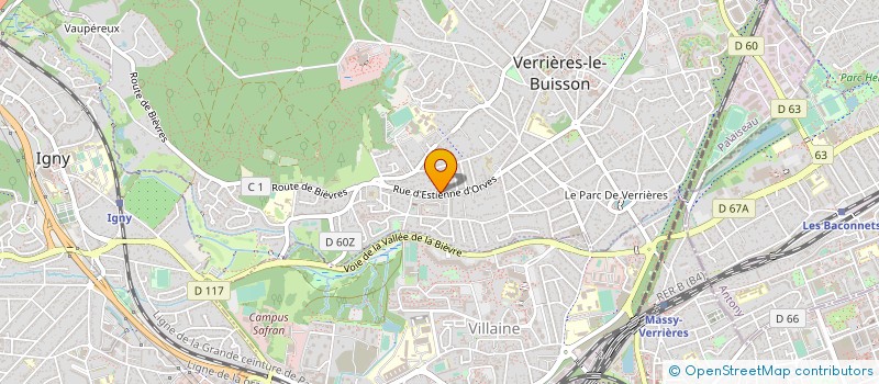 localisation de l'entreprise MR CORNILLEAU GEORGES MR GALLOIS PHILIPP  VERRIERES-LE-BUISSON