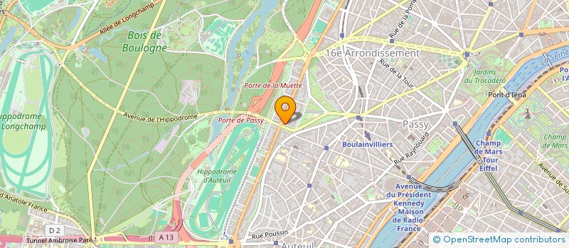 localisation de l'entreprise MR COSTES LEON  MME TROUPEL YVONNE  PARIS