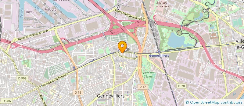 localisation de l'entreprise MR CREPIN ROBERT  MR CREPIN PIERRE à GENNEVILLIERS