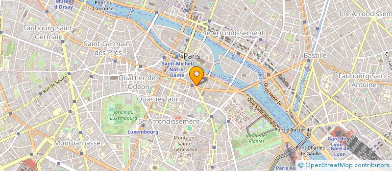 localisation de l'entreprise MR D ANDIGNE JACQUES  MME D ANDIGNE ODIL  PARIS