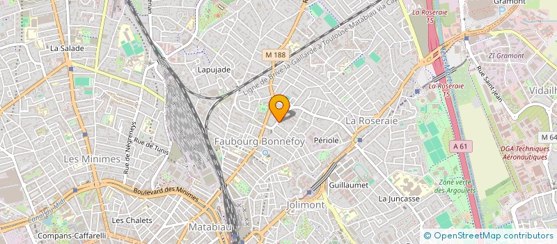 localisation de l'entreprise MR DE L'IMMOBILIER  TOULOUSE