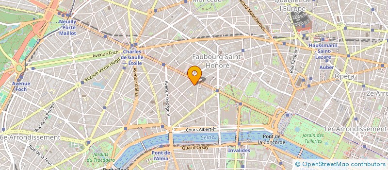 localisation de l'entreprise MR DE VANSSAY RENE  MME DE VANSSAY  PARIS