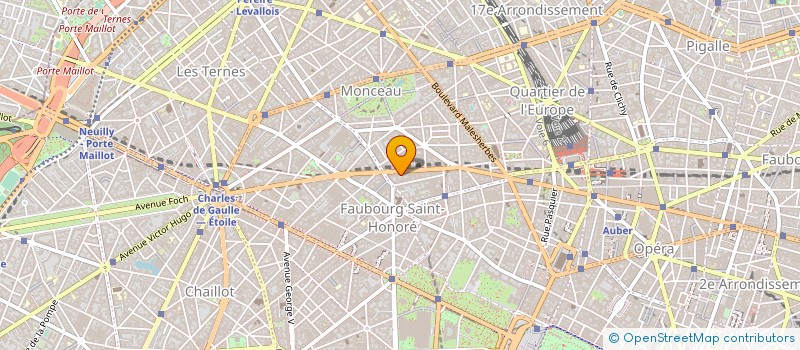 localisation de l'entreprise MR DE VILLENEUVE FLAYOSC  MME ROMETTE  PARIS