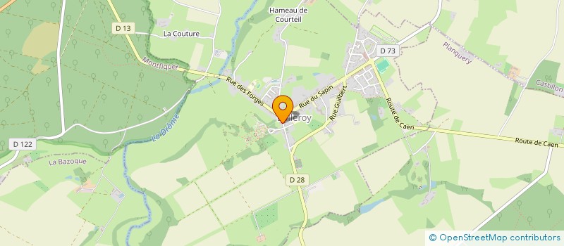 localisation de l'entreprise MR DELORME ET MELLE DENNEBOUY  BALLEROY-SUR-DROME