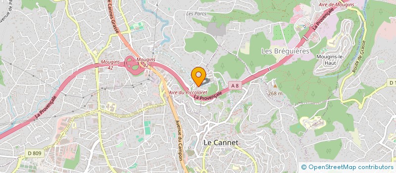localisation de l'entreprise MR DEVELOPMENT à MOUGINS