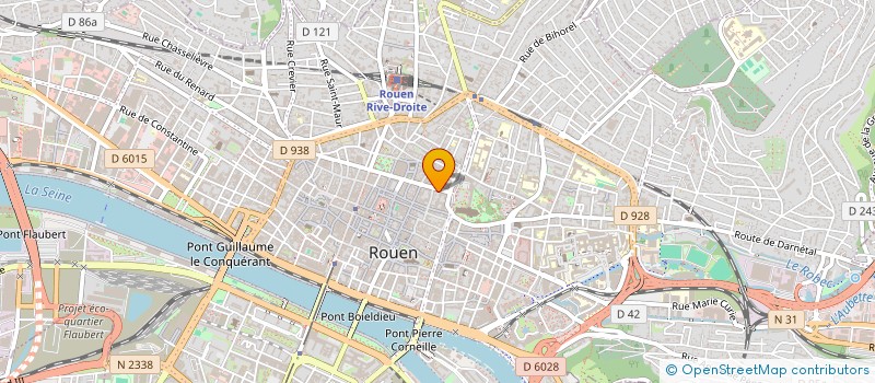 localisation de l'entreprise MR DISTRIBUTION à ROUEN