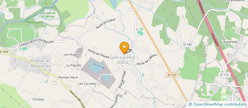 localisation de l'entreprise MR ENERGIES  SAINT-LAURENT-D'ARCE