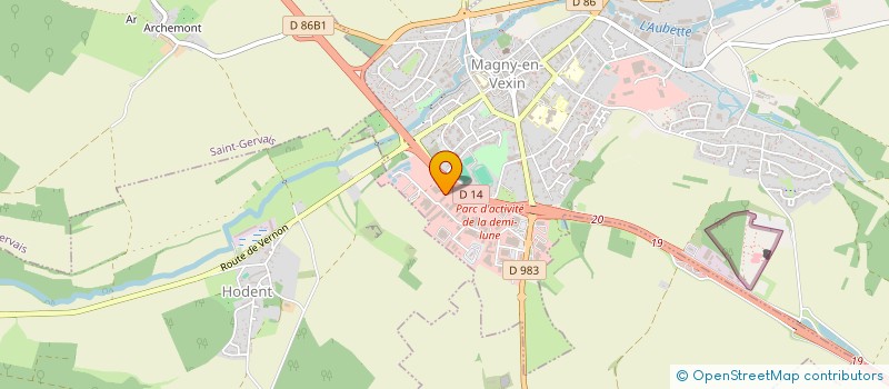 localisation de l'entreprise MR EQUIPEMENT à MAGNY-EN-VEXIN