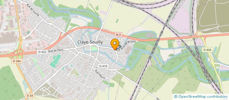 localisation de l'entreprise MR ET ME MITTELETTE  CLAYE-SOUILLY