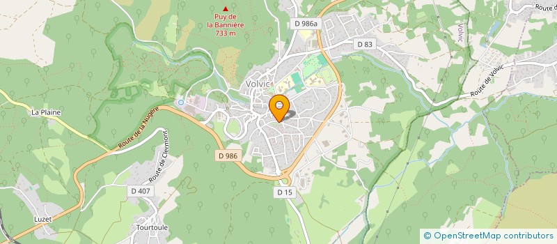 localisation de l'entreprise MR ET MME ALAIN SAHUT SCI  VOLVIC