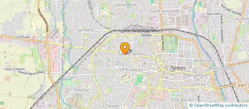 localisation de l'entreprise MR ET MME ALAJOUANINE  TARBES