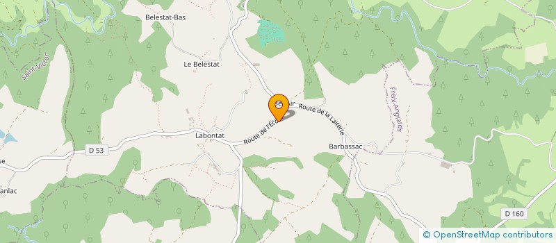 localisation de l'entreprise MR ET MME BUGUE JACQUES à SAINT-ILLIDE