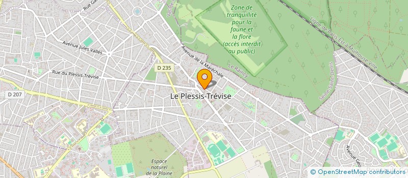 localisation de l'entreprise MR ET MME CASTAGNA  LE PLESSIS-TREVISE