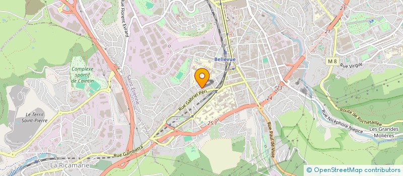 localisation de l'entreprise MR ET MME FAURE GUILLAUME ET SANDRINE  SAINT-ETIENNE