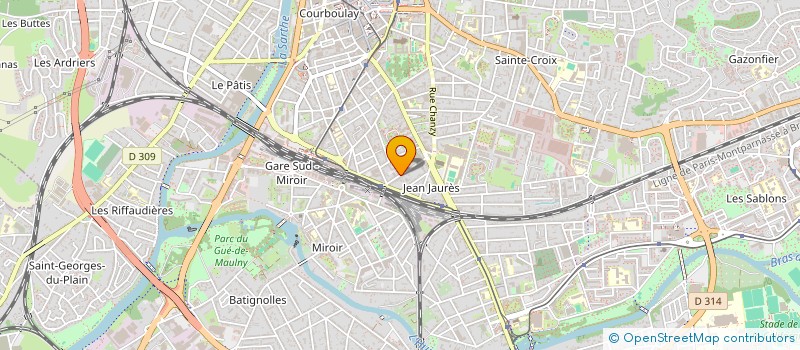 localisation de l'entreprise MR ET MME HERMANN  LE MANS