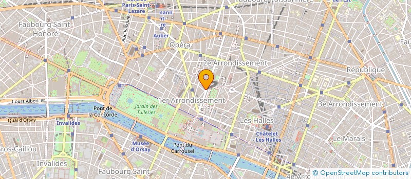 localisation de l'entreprise MR ET MME HOARAU CLAUDE à PARIS