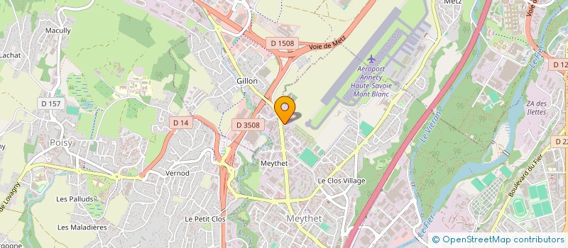 localisation de l'entreprise MR ET MME JEAN FANTOZZI à ANNECY