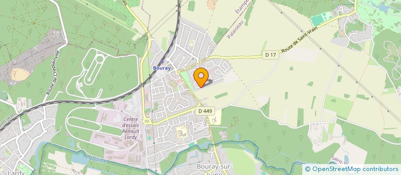 localisation de l'entreprise MR ET MME JOUREAU CHRISTOPHE  SAINT-VRAIN