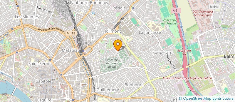 localisation de l'entreprise MR ET MME MAROILLEY BRUNO à TOULOUSE