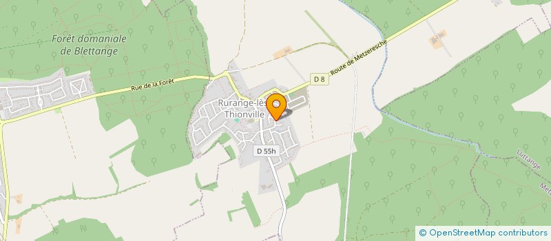 localisation de l'entreprise MR ET MME MATHON  RURANGE-LES-THIONVILLE