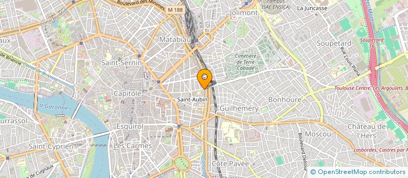 localisation de l'entreprise MR ET MME MICHEL à TOULOUSE