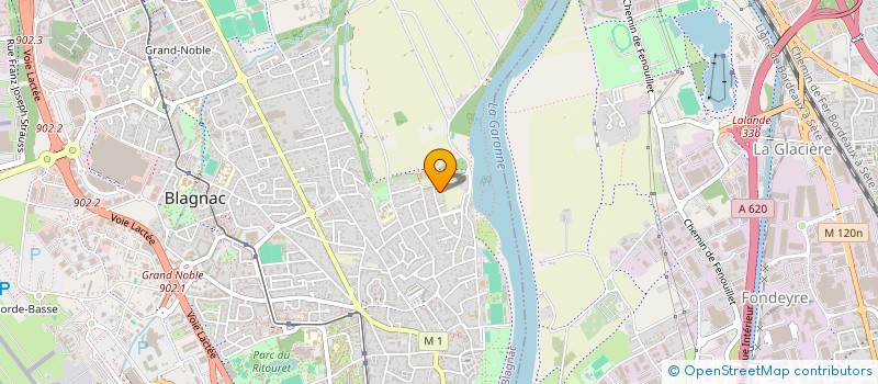 localisation de l'entreprise MR ET MME RANQUE NICOLAS à BLAGNAC