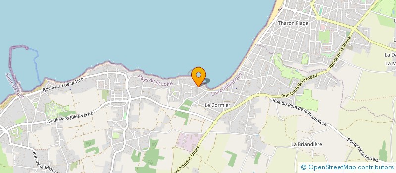 localisation de l'entreprise MR ET MME SIMONOTTI à LA PLAINE-SUR-MER