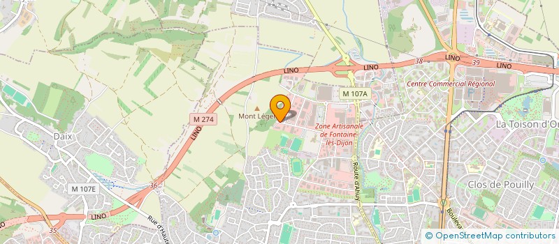 localisation de l'entreprise MR ET MRS EVENTS  DIJON