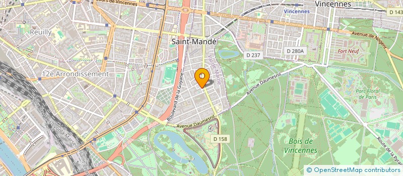 localisation de l'entreprise MR FENEYROU LAURENT  MR FENEYROU PATRICK à SAINT-MANDE