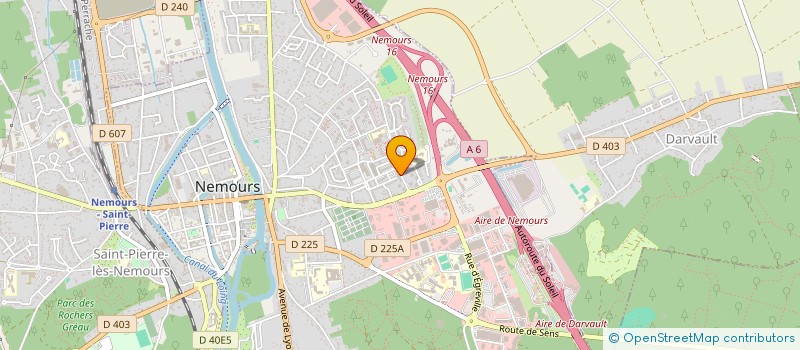 localisation de l'entreprise MR FIBRE OPTIQUE  NEMOURS