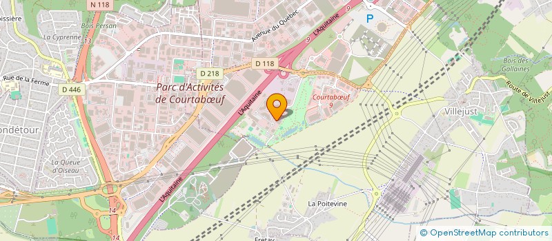 localisation de l'entreprise MR FINANCES  VILLEJUST